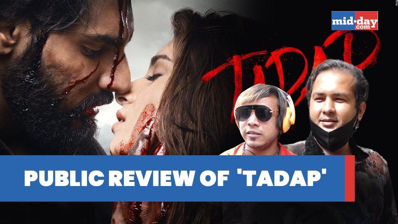 Public review of Ahan Shetty And Tara Sutaria starrer 'Tadap'
